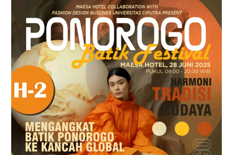 Ponorogo Batik Festival 2025, Mengangkat Karya Lokal ke Kancah Global