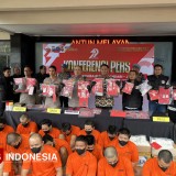 Ratusan Kasus Narkoba Terungkap di Malang Selama Enam Bulan