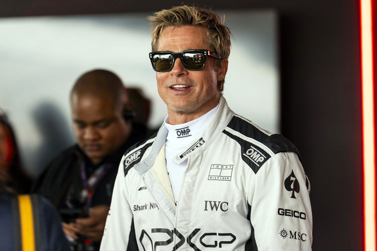Brad Pitt dalam F1 The Movie. (FOTO: People)