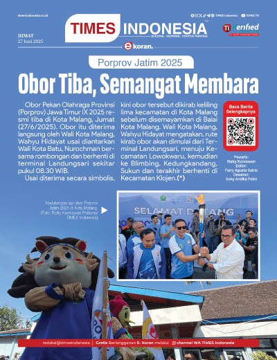 Edisi Jumat,,27 Juni 2025: E-Koran, Bacaan Positif Masyarakat 5.0