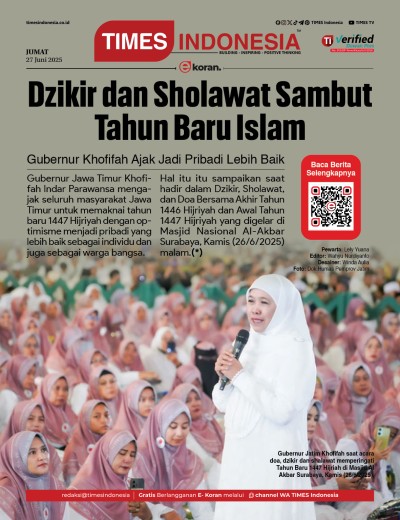 Edisi Jumat, 27 Juni 2025: E-Koran, Bacaan Positif Masyarakat 5.0