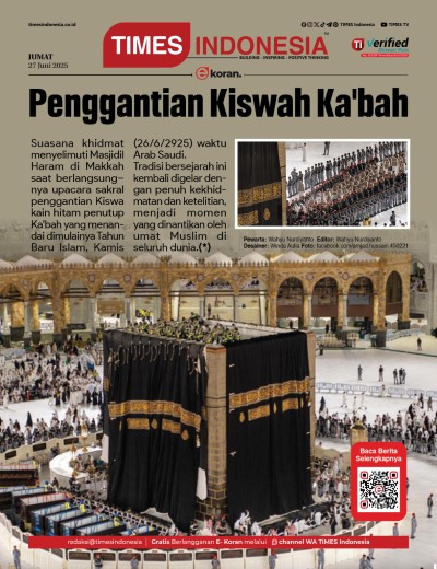 Edisi Jumat, 27 Juni 2025: E-Koran, Bacaan Positif Masyarakat 5.0