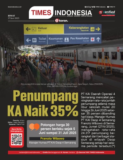 Edisi Jumat, 27 Juni 2025: E-Koran, Bacaan Positif Masyarakat 5.0