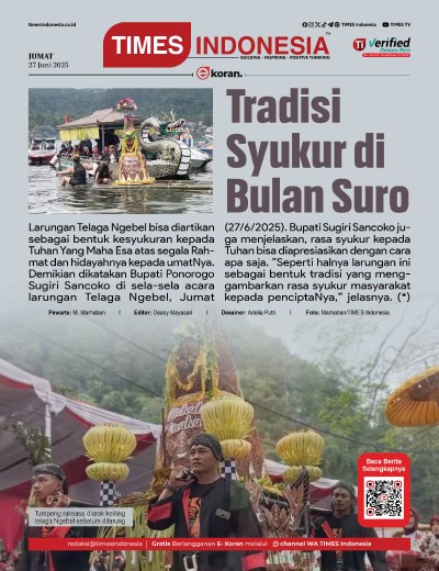 Edisi Jumat, 27 Juni 2025: E-Koran, Bacaan Positif Masyarakat 5.0