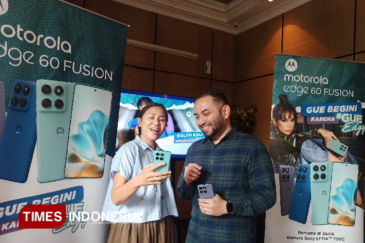 Motorola Kenalkan Edge 60 FUSION dengan Fitur AI dan Kamera Revolusioner