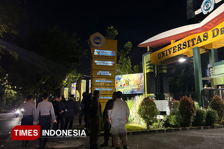 Polres Tanjung Perak Siagakan 201 Personel Pengamanan Warga Baru PSHT di Unitomo