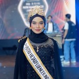 Runi Adelia Putri dengan Pesan Menggema di Grand Final Putri Hijabfluencer Jabar 2025