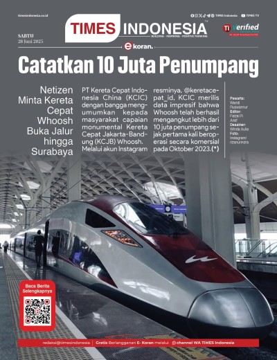 Edisi Sabtu, 28 Juni 2025: E-Koran, Bacaan Positif Masyarakat 5.0