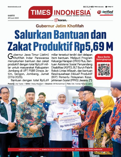 Edisi Sabtu, 28 Juni 2025: E-Koran, Bacaan Positif Masyarakat 5.0