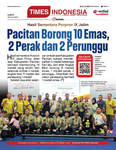 Edisi Sabtu, 28 Juni 2025: E-Koran, Bacaan Positif Masyarakat 5.0