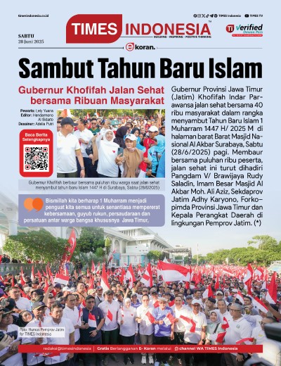 Edisi Sabtu, 28 Juni 2025: E-Koran, Bacaan Positif Masyarakat 5.0