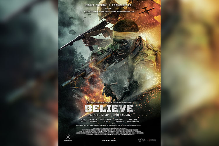 Poster Film Believe. (FOTO: Dok Pendam V Brawijaya for TIMES Indonesia)