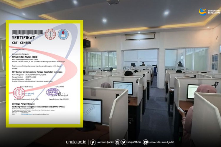 Ruang CBT UNUJA Probolinggo. (FOTO: AJP TIMES Indonesia)