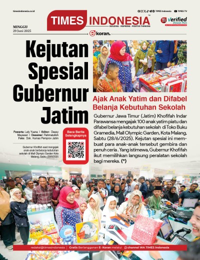 Edisi Minggu, 29 Juni 2025: E-Koran, Bacaan Positif Masyarakat 5.0
