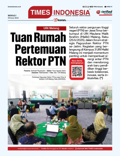Edisi Minggu, 29 Juni 2025: E-Koran, Bacaan Positif Masyarakat 5.0