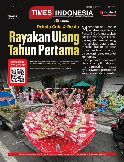 Edisi Minggu, 29 Juni 2025: E-Koran, Bacaan Positif Masyarakat 5.0