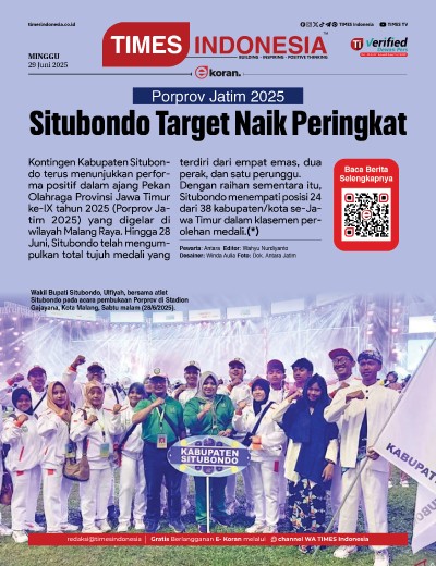 Edisi Minggu, 29 Juni 2025: E-Koran, Bacaan Positif Masyarakat 5.0