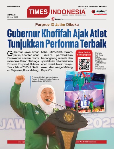 Edisi Minggu, 29 Juni 2025: E-Koran, Bacaan Positif Masyarakat 5.0