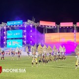 Pertunjukkan Kolosal 1.000 Penari Meriahkan Pembukaan Porprov Jatim 2025 di Malang