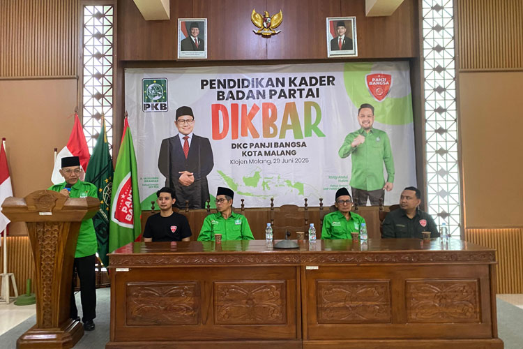 Dewan Koordinasi Cabang (DKC) Panji Bangsa Kota Malang menggelar kegiatan Pendidikan Kader Badan Partai selama dua hari, Sabtu hingga Minggu, 28–29 Juni 2025. (Foto: Panji Bangsa)