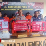 Tanpa Ampun di Tanah Majalengka, 14 Tersangka Narkoba Tersungkur