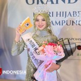 Kisah Mahasiswi Informatika Raih Mahkota Putri Hijabfluencer Lampung 2025