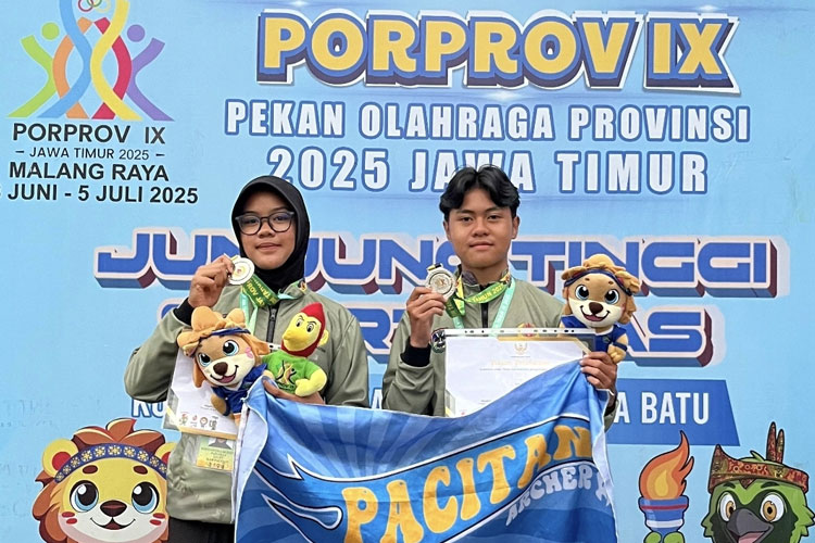 3 Medali Perak untuk Pacitan dari Cabor Panahan-Menembak di Ajang Porprov Jatim 2025