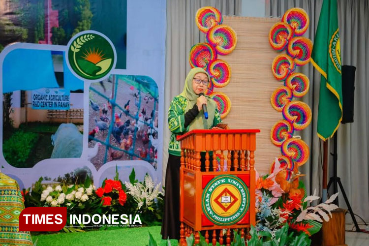 Dosen Agroteknologi UMBY Dian Astriani Paparkan Inovasi Agroteknologi Ramah Lingkungan di Kongres Internasional Filipina (FOTO: AJP TIMES Indonesia)