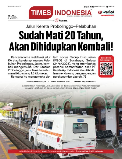 Edisi Selasa, 1 Juli 2025: E-Koran, Bacaan Positif Masyarakat 5.0