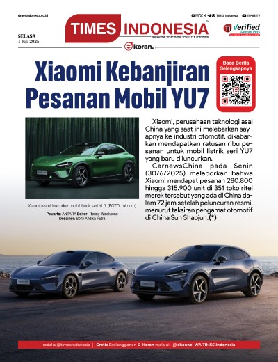 Edisi Selasa, 1 Juli 2025: E-Koran, Bacaan Positif Masyarakat 5.0