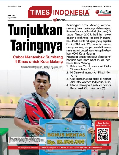Edisi Selasa, 1 Juli 2025: E-Koran, Bacaan Positif Masyarakat 5.0