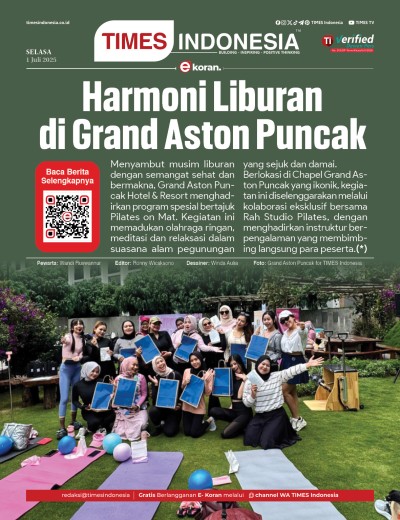 Edisi Selasa, 1 Juli 2025: E-Koran, Bacaan Positif Masyarakat 5.0