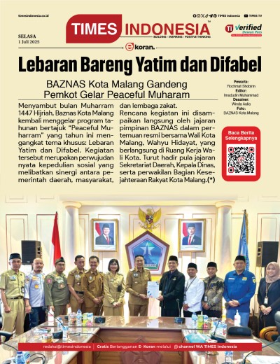 Edisi Selasa, 1 Juli 2025: E-Koran, Bacaan Positif Masyarakat 5.0