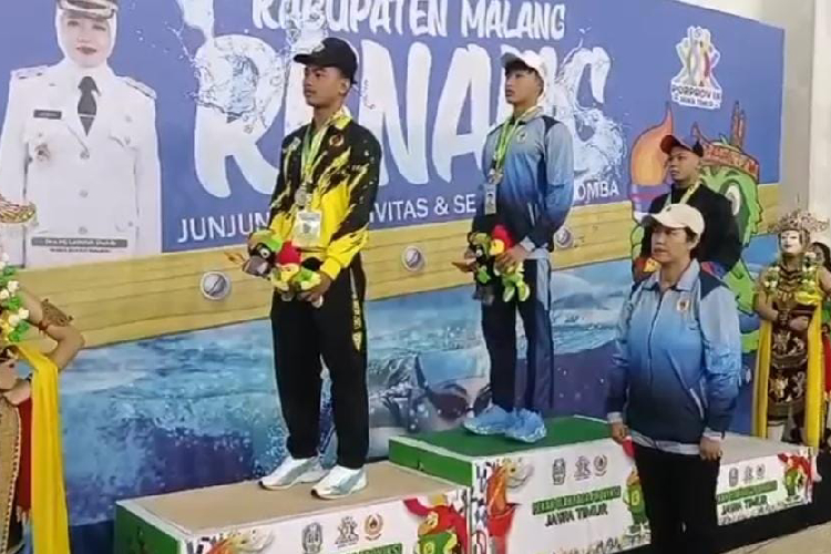 Sabet Dua Emas Porprov Jatim 2025, Rafasya Harumkan Kota Probolinggo