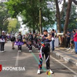 Borong 11 Medali, Kontingen Drumband Gresik Juara Umum di Porprov Jatim