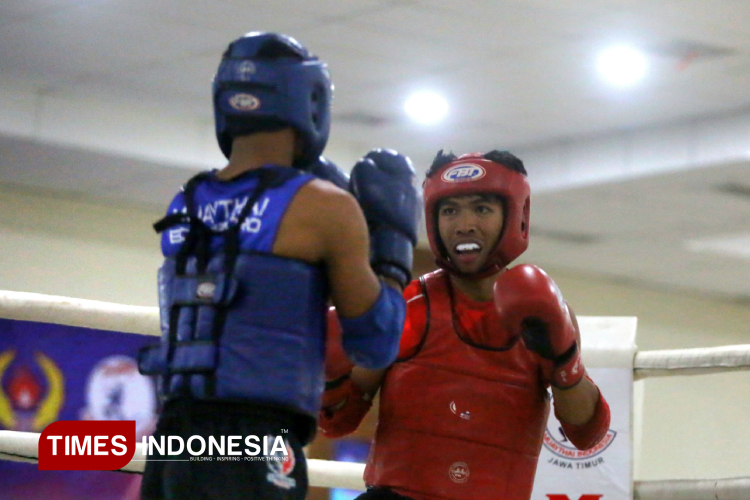 Porprov Jatim 2025, 298 Atlet Muaythai Adu Kekuatan di Kota Malang