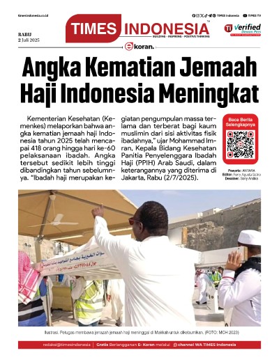 	Edisi Rabu,2 Juli 2025: E-Koran, Bacaan Positif Masyarakat 5.0