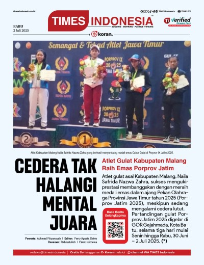 	Edisi Rabu,2 Juli 2025: E-Koran, Bacaan Positif Masyarakat 5.0