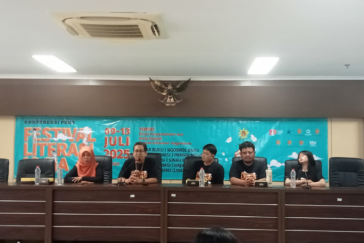 Festival Literasi Jogja 2025, Kolaborasi Menyemai Budaya Baca di Yogyakarta