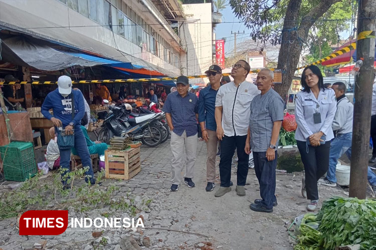 DPRD Kota Malang Sidak Pasar Besar, Desak Percepatan Revitalisasi
