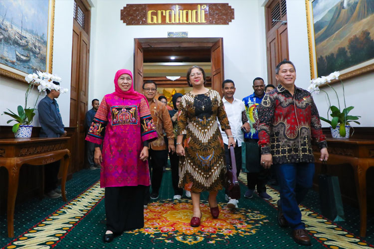 Terima Kunker DPD RI, Gubernur Khofifah Paparkan Keunggulan Jatim