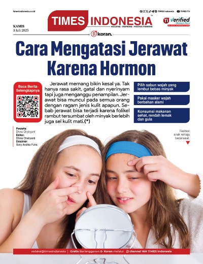 Edisi Rabu, 3 Juli 2025: E-Koran, Bacaan Positif Masyarakat 5.0