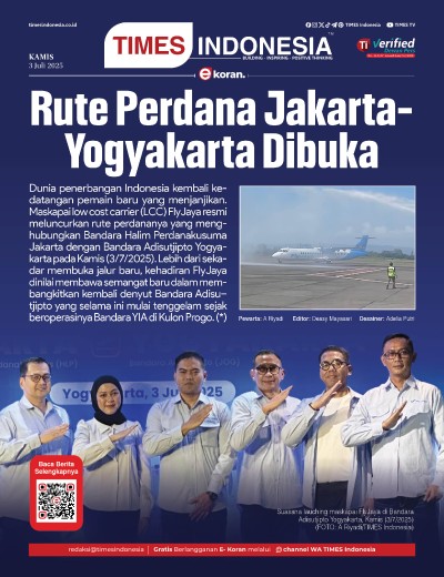 Edisi Kamis, 3 Juli 2025: E-Koran, Bacaan Positif Masyarakat 5.0