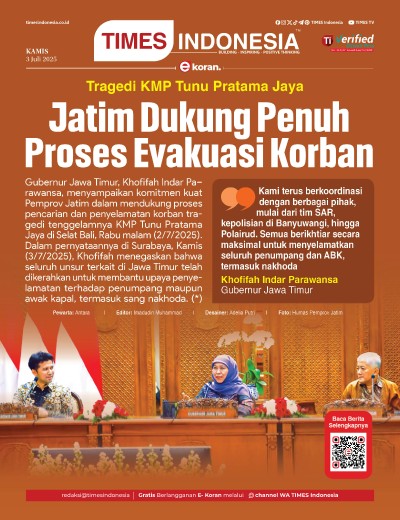 Edisi Kamis, 3 Juli 2025: E-Koran, Bacaan Positif Masyarakat 5.0