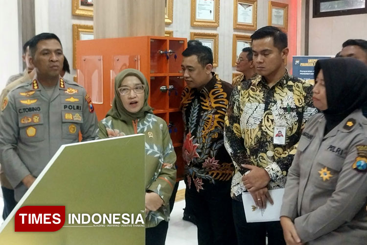 MenPAN RB Tinjau Pelayanan Polresta Sidoarjo, Fokus Perlindungan Perempuan dan Anak