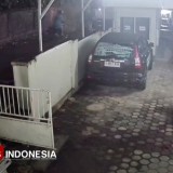Terekam CCTV, Maling Gondol Motor Milik Imam Masjid di Cipendawa Cianjur
