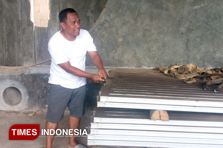 ‎Mesin Oven Veneer Bahan Bakar Limbah Kayu Dikembangkan di Banjarnegara