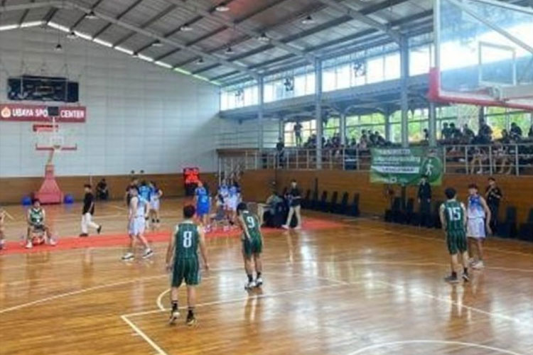 Tim Basket Unisma Malang mengikuti Kejuaraan Provinsi (POMPROV) 2025 cabang olahraga Basket 3x3 yang diselenggarakan oleh (BAPOMI) Jawa Timur. (FOTO: AJP TIMES Indonesia)