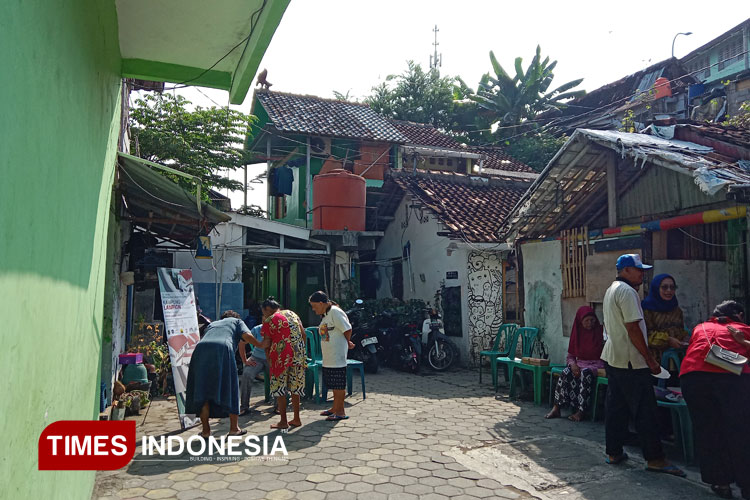 Pemkot Yogyakarta akan menyulap kawasan kumuh di Kelurahan Kotabaru, Gondokusuman, Kota Yogyakarta menjadi Kampung Lampion yang cantik. (FOTO: Zidniy H/TIMES Indonesia)