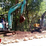 PU Bina Marga Tangani Plengsengan Longsor di Pagak Kabupaten Malang